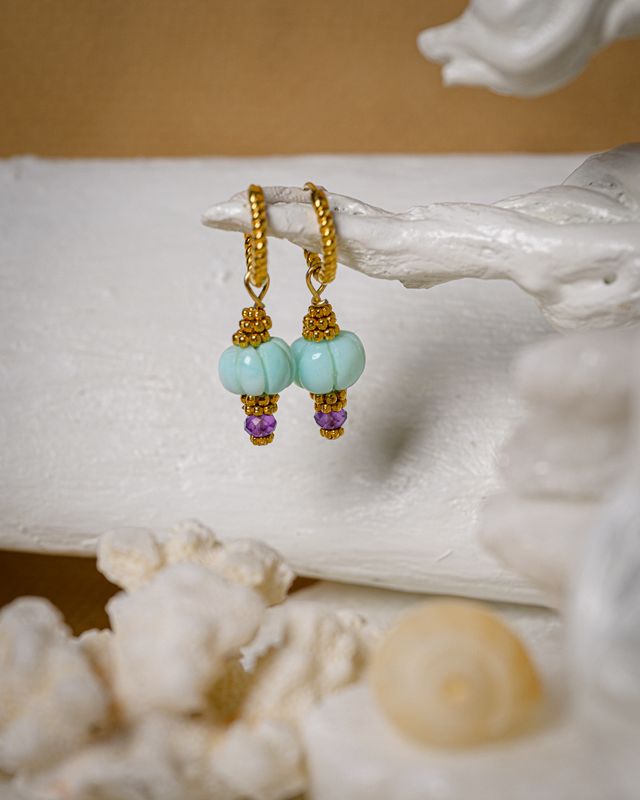 Amazonite earrings 120 euro
