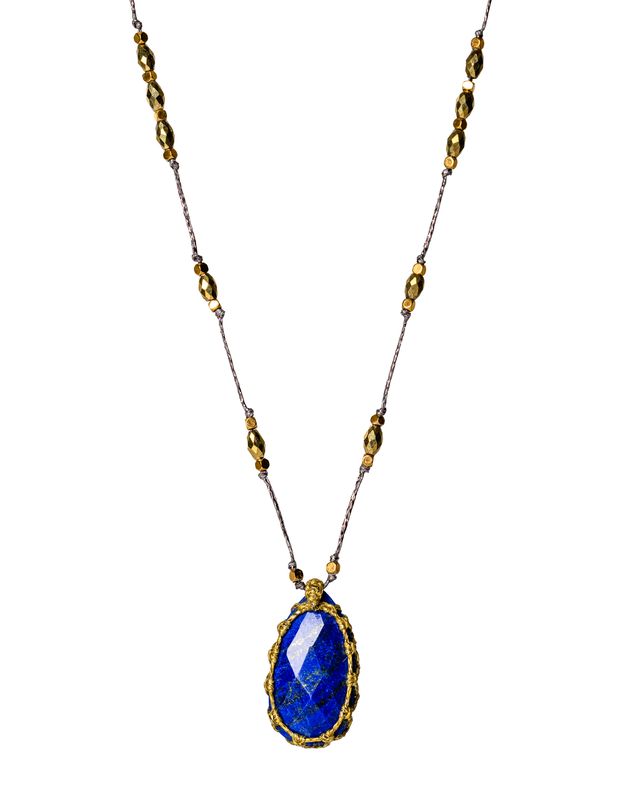 Lapis Lazuli drop Necklace