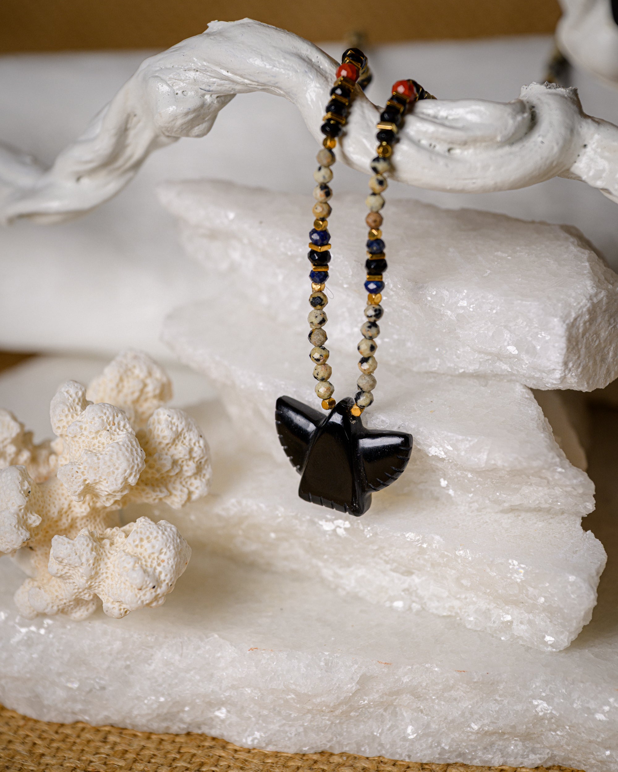Black Onyx Eagle earthy colors