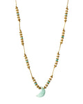 Amazonite Moon light Necklace