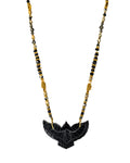 Black Onyx Eagle Necklace