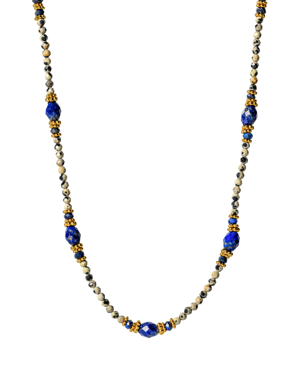 Lapis Lazuli and Jasper Necklace