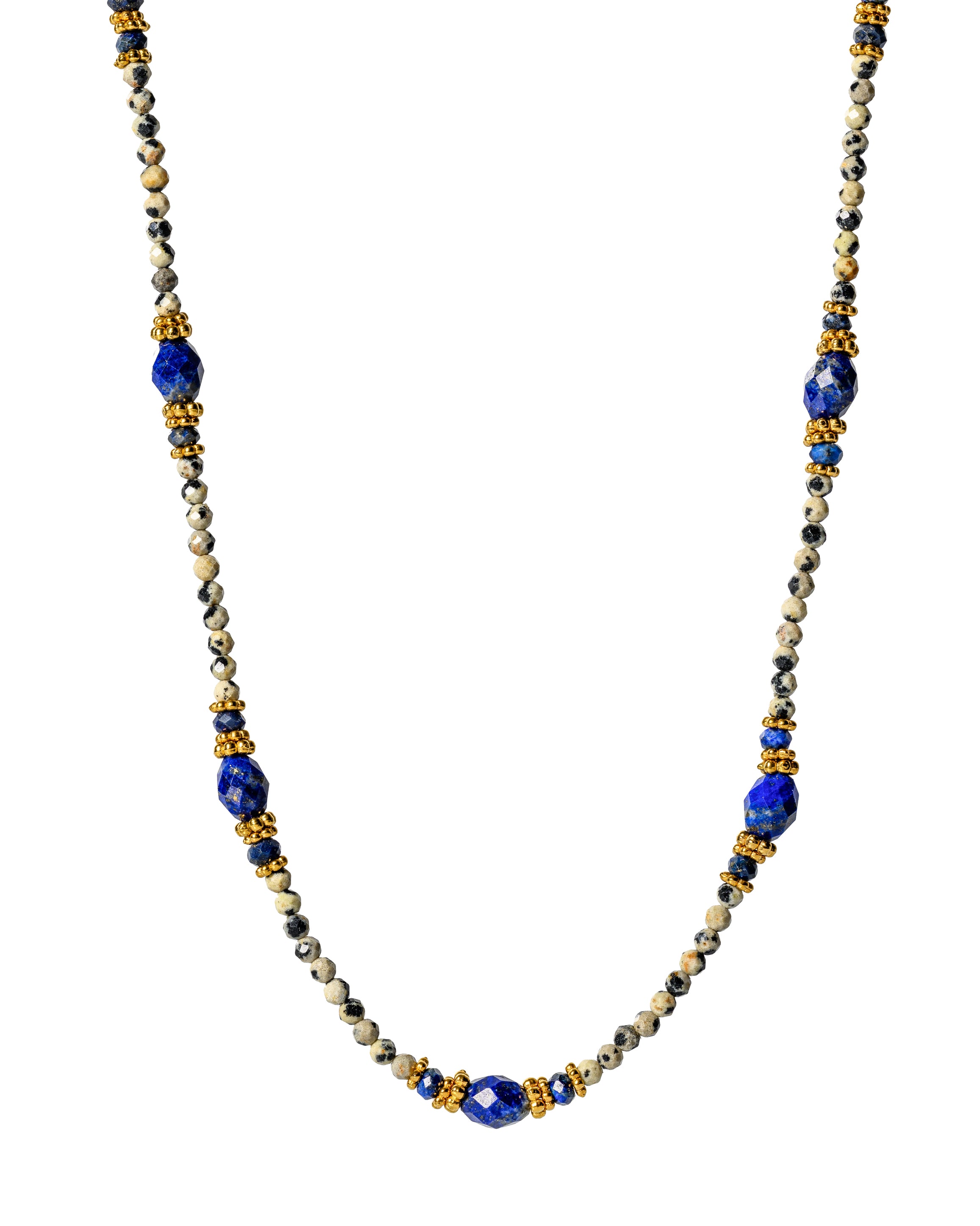Lapis Lazuli and Jasper Necklace