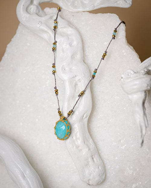 Amazonite short Necklace