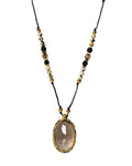 Smoky Quarts Earthy Necklace