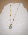 Aquamarine short Necklace