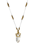 Crystal Quartz talisman necklace
