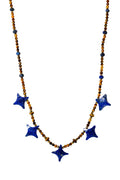 Lapis Lazuli star Necklace