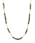 Chrysocolla very short Necklace