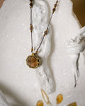 Round Smoky Quartz Necklace