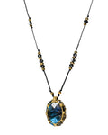 Labradorite adjustable and long neckalce