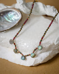 Labradorite Shell Necklace