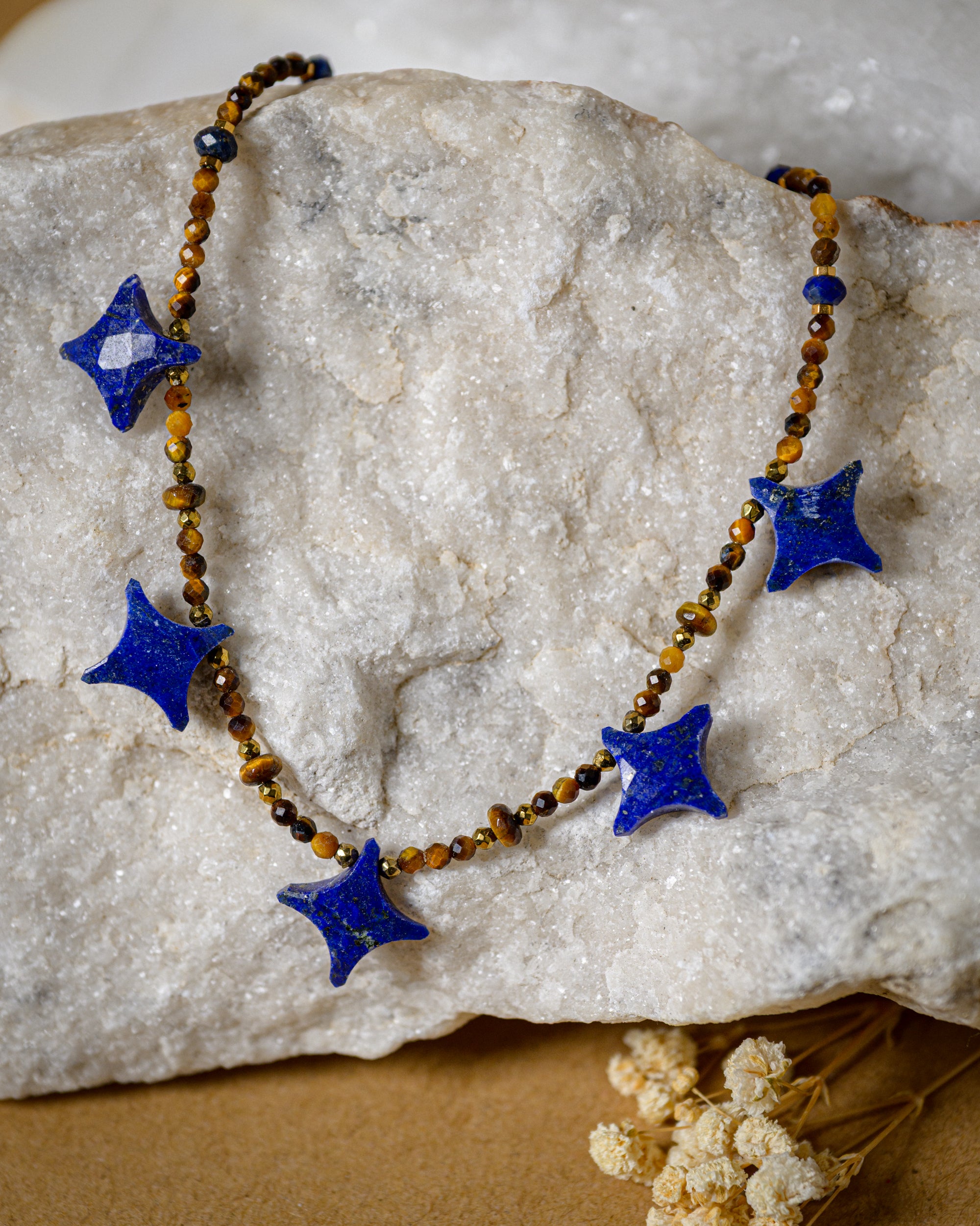 Lapis Lazuli star Necklace