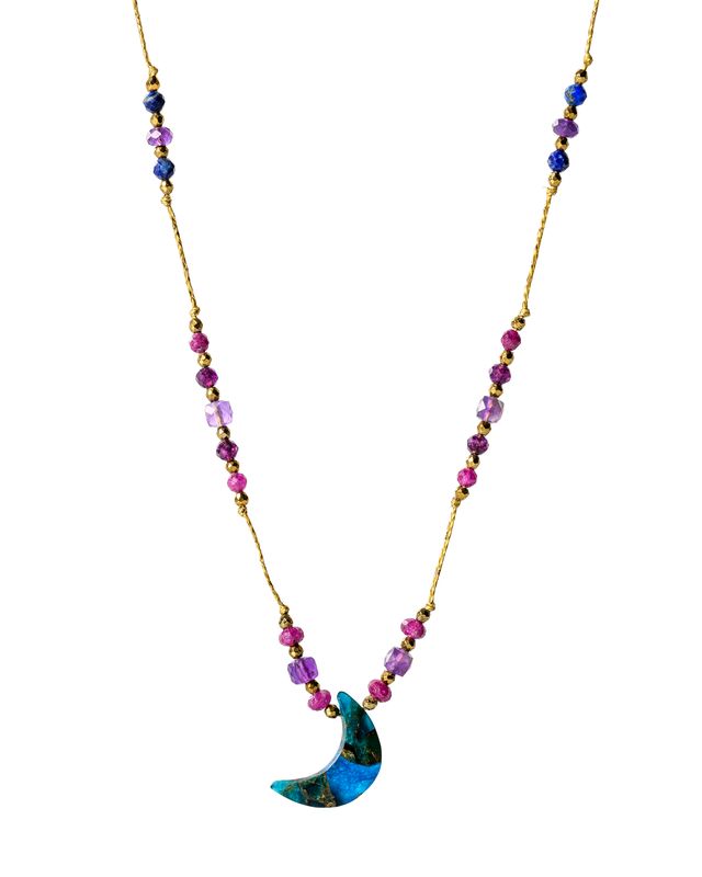 Half moon necklace