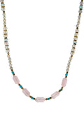 Rose Quartz Simple Necklace