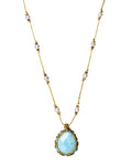 Larimar adjustable neckalce