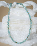 Aquamarine short neckalce
